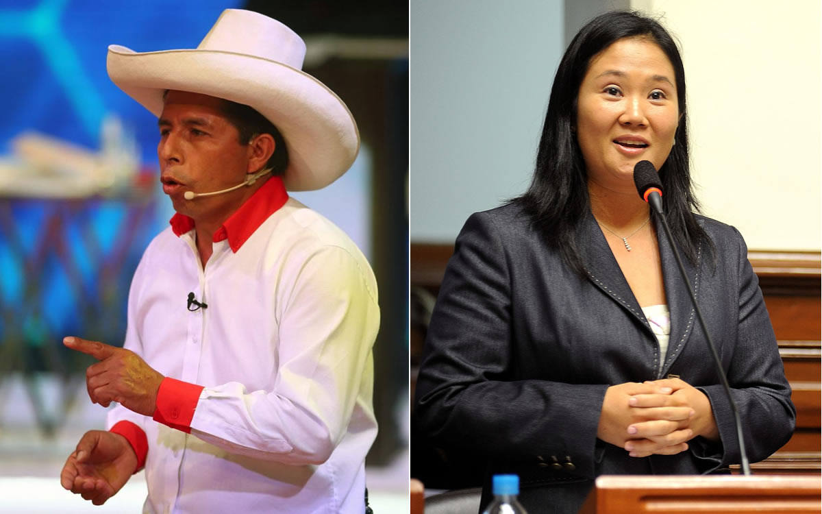 Pedro Castillo - Keiko Fujimori