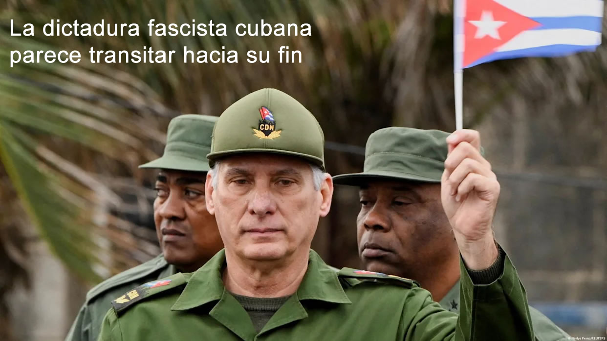 El dictador Miguel Díaz Canel | Foto: Reuters El dictador Miguel Díaz Canel | Foto: Reuters